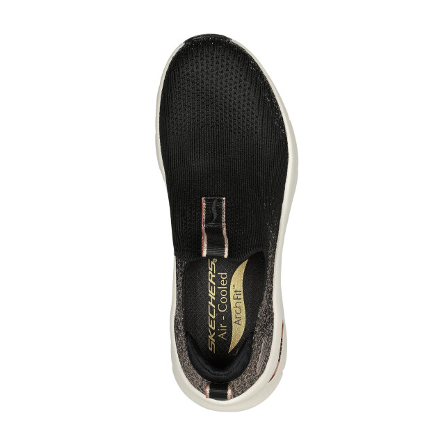 Skechers 149689/BKRG Sneakers Zwart 149689/BKRG large