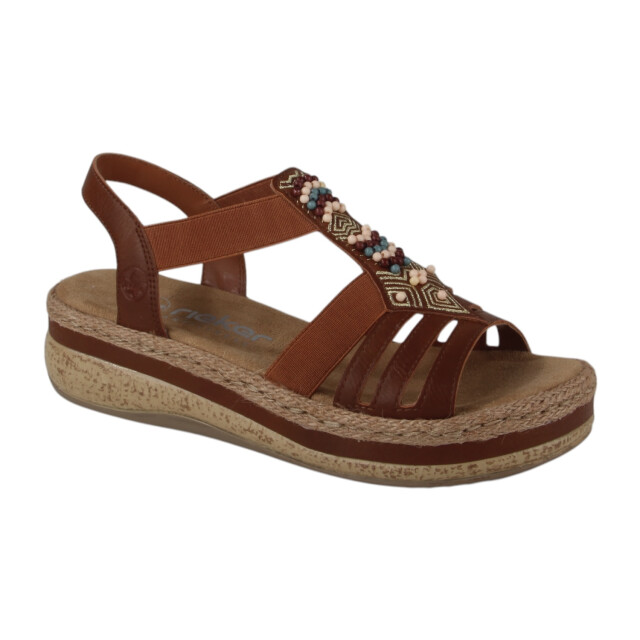 Rieker V0921-24 dames sandalen sportief Rieker V0921-24 large