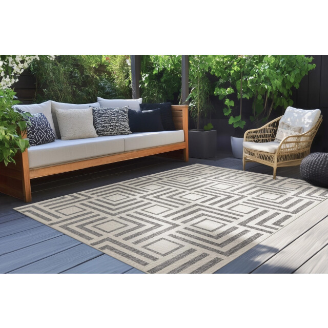 Muratap Casa milano buitenkleed – indoor & outdoor, sisal-look vloerkleed, 3181783 large