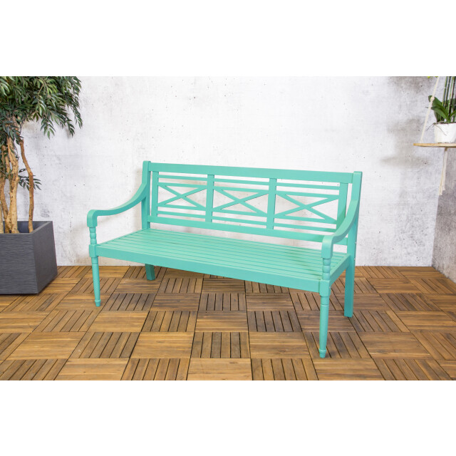 SenS-Line louis 3-zits-bank 150cm hout turquoise 3079753 large