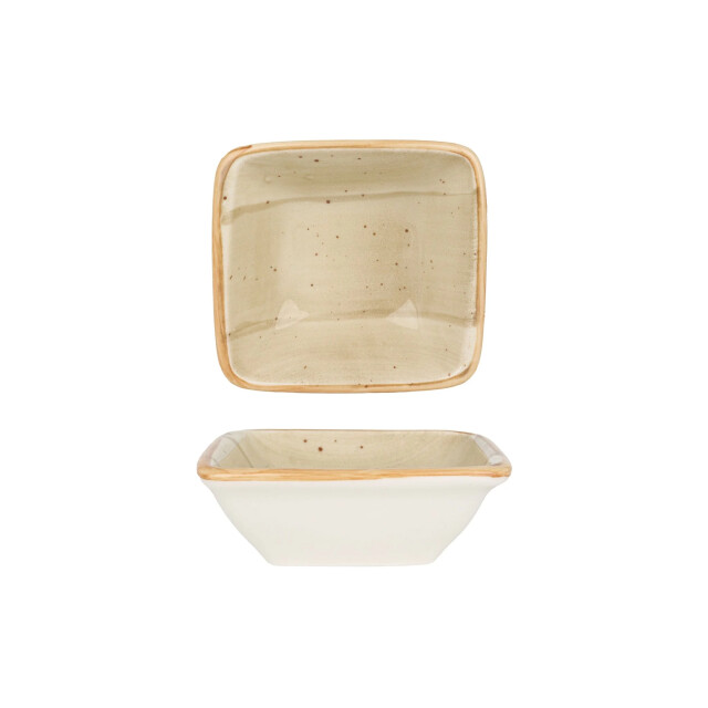 Bonna Serveerschaal aura terrain porselein 8x8.5 cm set van 2 3181590 large