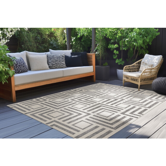 Muratap Casa milano buitenkleed – indoor & outdoor, sisal-look vloerkleed, 3181783 large