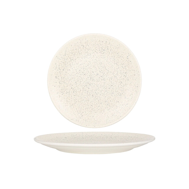 Bonna Dinerbord luca sand porselein 25 cm set van 6 3069011 large