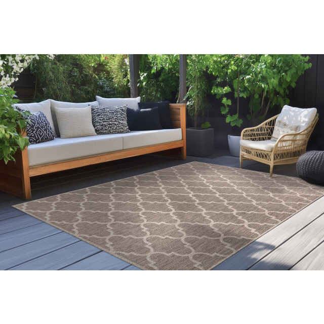 Muratap Casa oriental buitenkleed – indoor & outdoor, sisal-look vloerkleed, 3181810 large