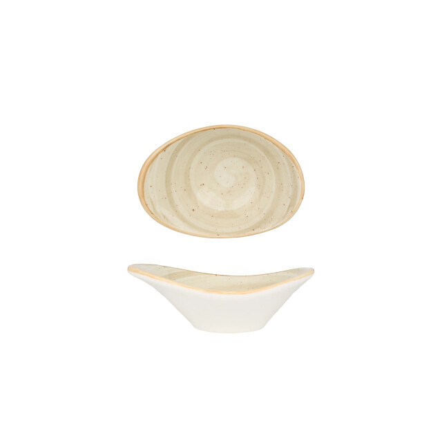 Bonna Serveerschaal aura terrain porselein 10 cm (45cc) set van 2 3069091 large