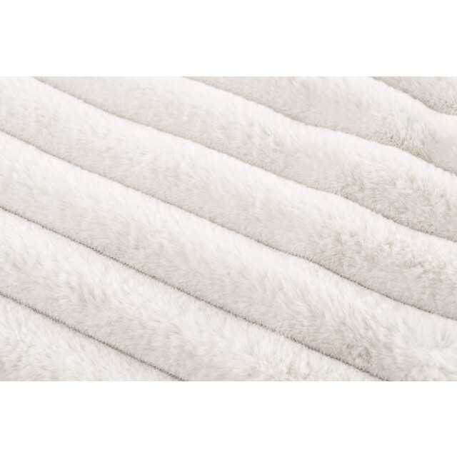 Muratap Plush soft plaid fluffy deken 3d effect, hoogpolig, 100% polyester, super 3181725 large
