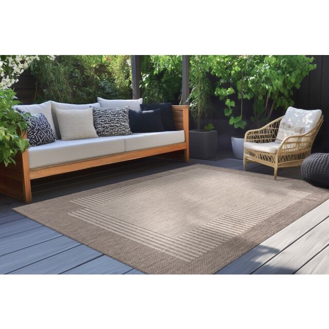 Muratap Casa buitenkleed – indoor & outdoor, sisal-look vloerkleed, weerbestendig, tuin, 3181835 large