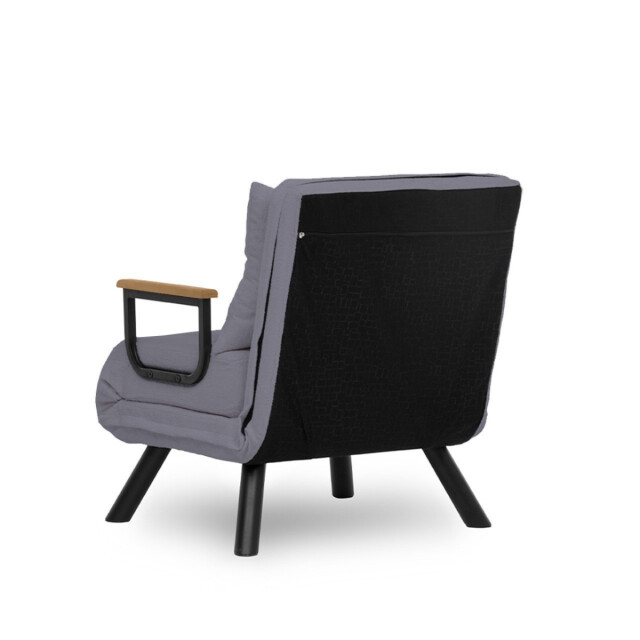 CaliCosy Slaapfauteuil in stof met metalen poten l67 cm sando 3178549 large