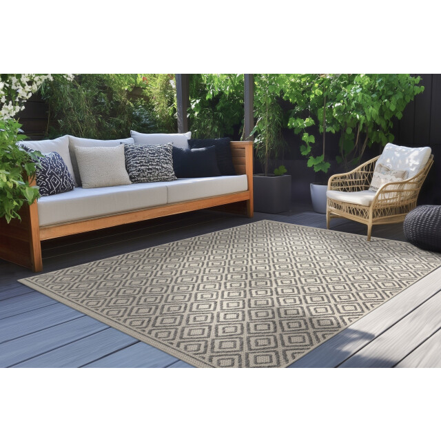 Muratap Casa style buitenkleed – indoor & outdoor, sisal-look vloerkleed, 3181798 large