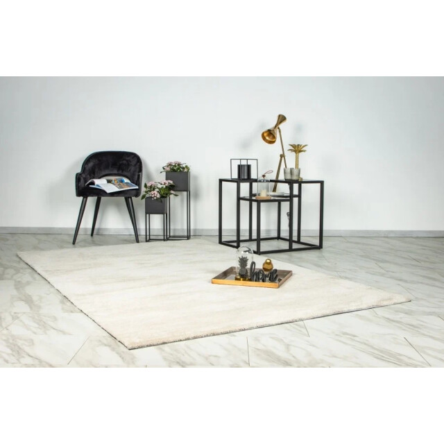 Muratap Comfy soft luxe effen vloerkleed laagpolig 100% polyester, katoenen rug, 3181761 large