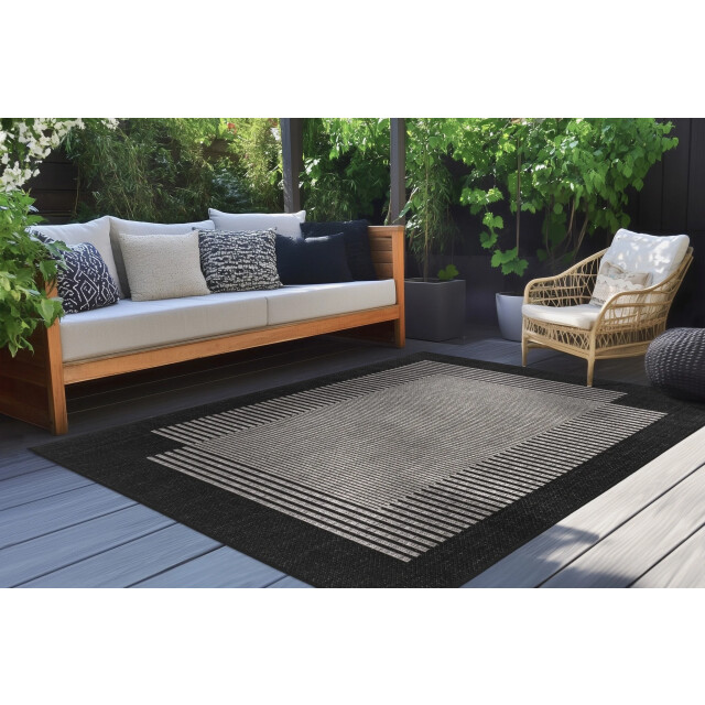 Muratap Casa buitenkleed – indoor & outdoor, sisal-look vloerkleed, weerbestendig, tuin, 3181839 large