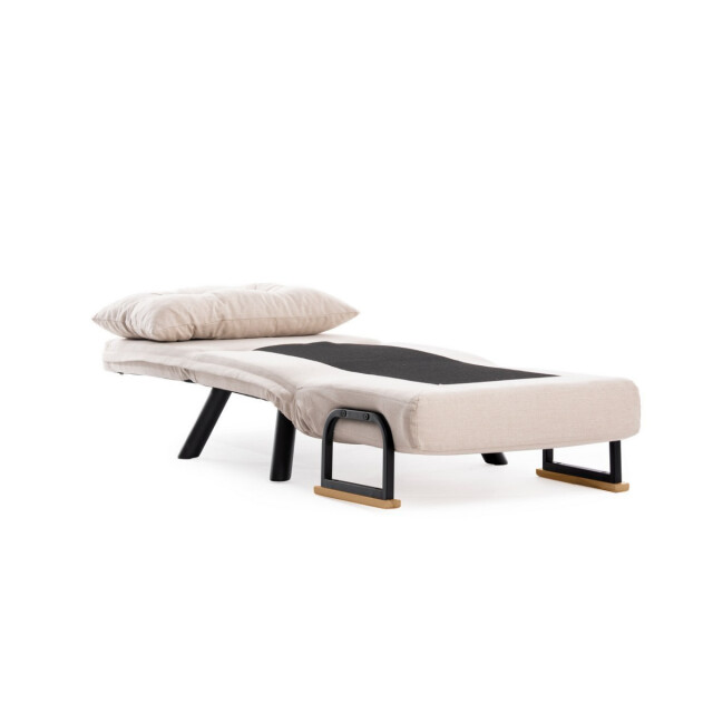 CaliCosy Slaapfauteuil in stof met metalen poten l67 cm sando 3178557 large