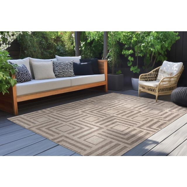Muratap Casa milano buitenkleed – indoor & outdoor, sisal-look vloerkleed, 3181780 large
