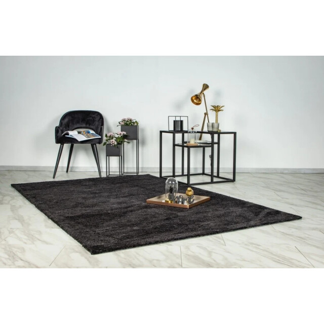 Muratap Comfy soft luxe effen vloerkleed laagpolig 100% polyester, katoenen rug, 3181771 large