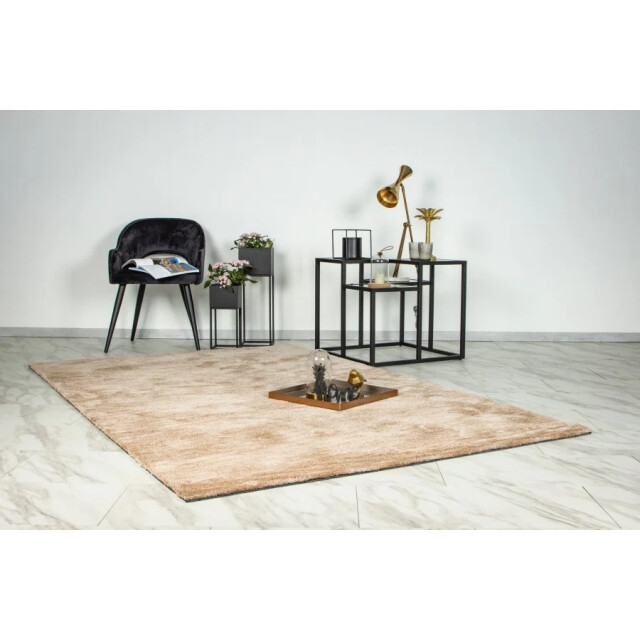 Muratap Comfy soft luxe effen vloerkleed laagpolig 100% polyester, katoenen rug, 3181774 large