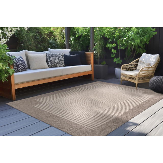 Muratap Casa buitenkleed – indoor & outdoor, sisal-look vloerkleed, weerbestendig, tuin, 3181831 large