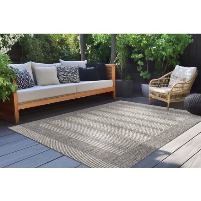 Muratap Casa buitenkleed – indoor & outdoor, sisal-look vloerkleed, weerbestendig, tuin, 3181857 large