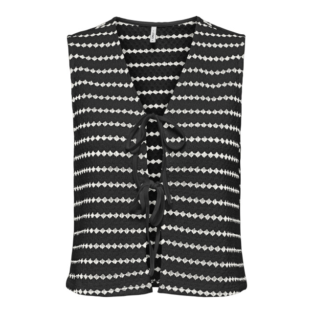 Only Onleva s/l short stripe vest cs jrs 15348624 large