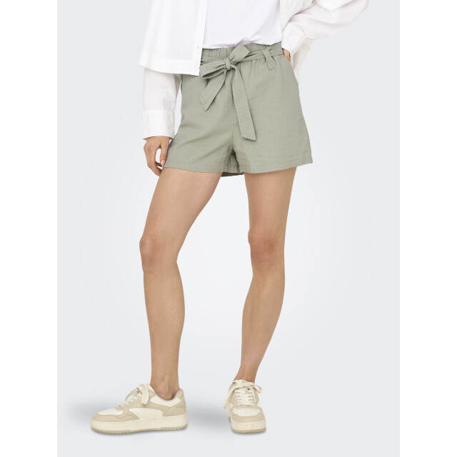 Only Onlcaro hw linen bl belt shorts cc 15338723 large
