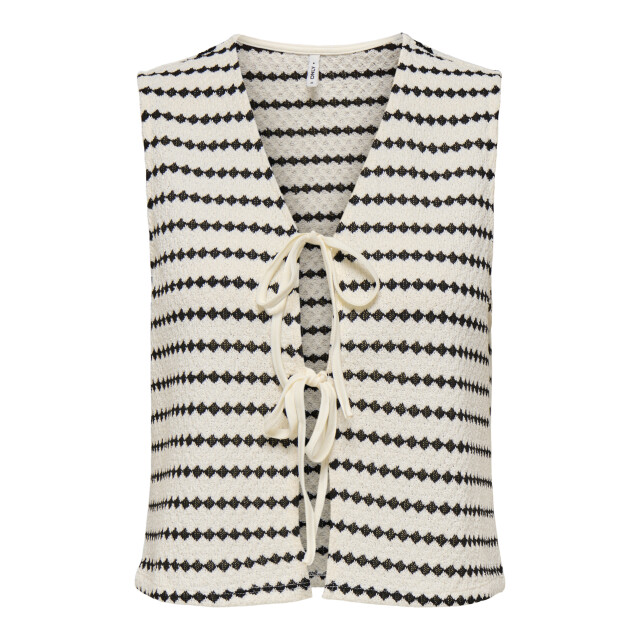 Only Onleva s/l short stripe vest cs jrs 15348624 large