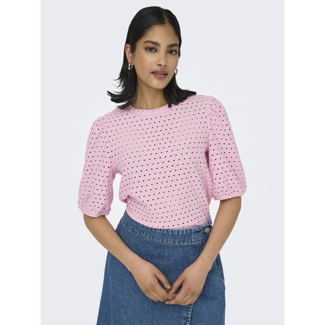 Only Onlelisa s/s o-neck top box jrs 15346853 large
