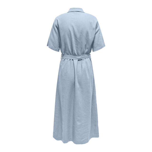 Only Onlcaro s/s linen bl belt dress cc 15338884 large