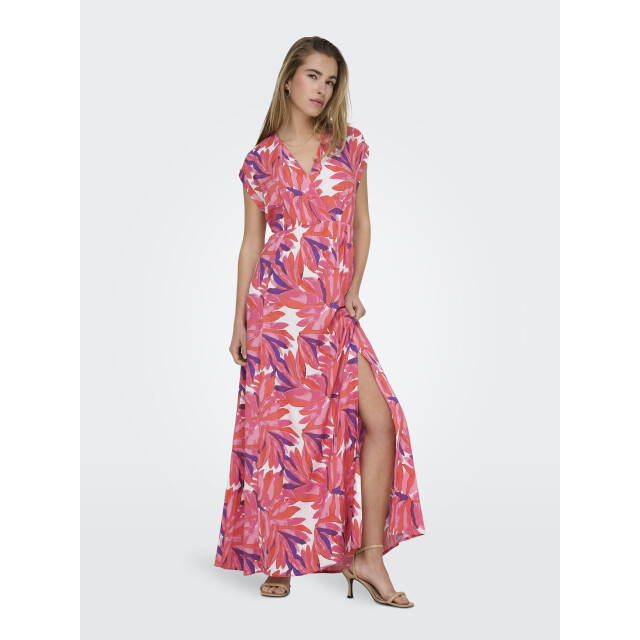 Only Onlmindy s/s v-neck maxi dress wvn 15359140 large
