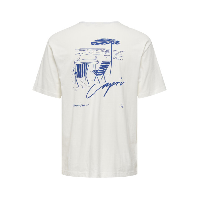Only & Sons Onsmilo sketch rlx coast ss tee cs 22035271 large