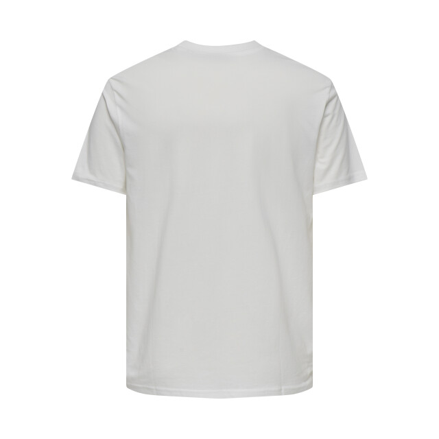 Only & Sons Onskevin flower reg emb. ss tee 22034326 large