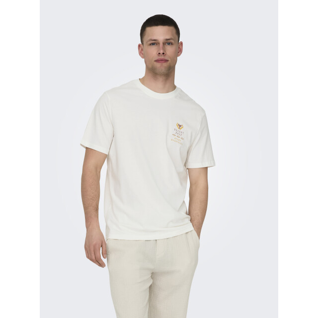 Only & Sons Onsmanuel life reg ss desert tee cs 22035647 large