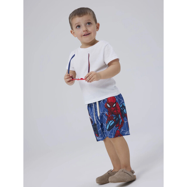 Name It Jongens lange zwemshorts nmmmave spiderman blauw 13239661-Limoges large