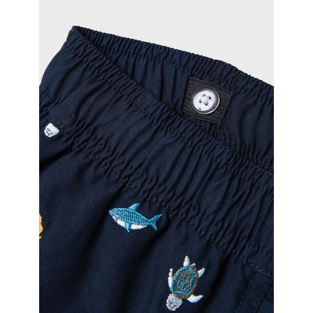 Name It Jongens zwemshorts nmmzoo zeedieren print donkerblauw 13239806-Navy Blazer large