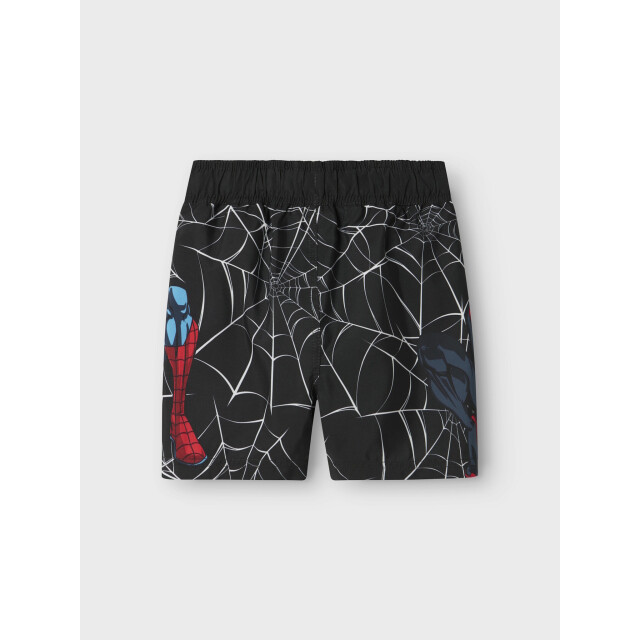 Name It Jongens lange zwemshorts nmmmave spiderman zwart 13239661-Black large