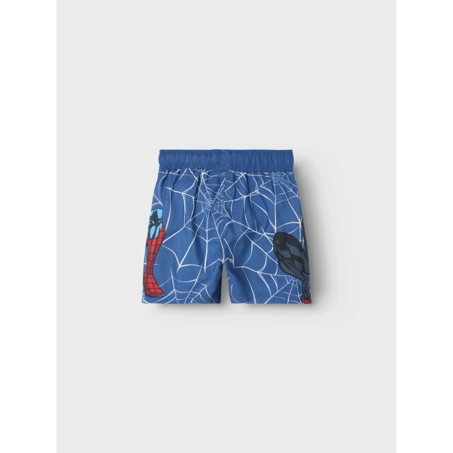 Name It Jongens lange zwemshorts nmmmave spiderman blauw 13239661-Limoges large