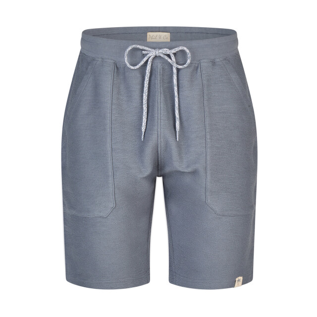 Phil & Co Heren korte pyjama lounge set shortama donker PH-511-02 large