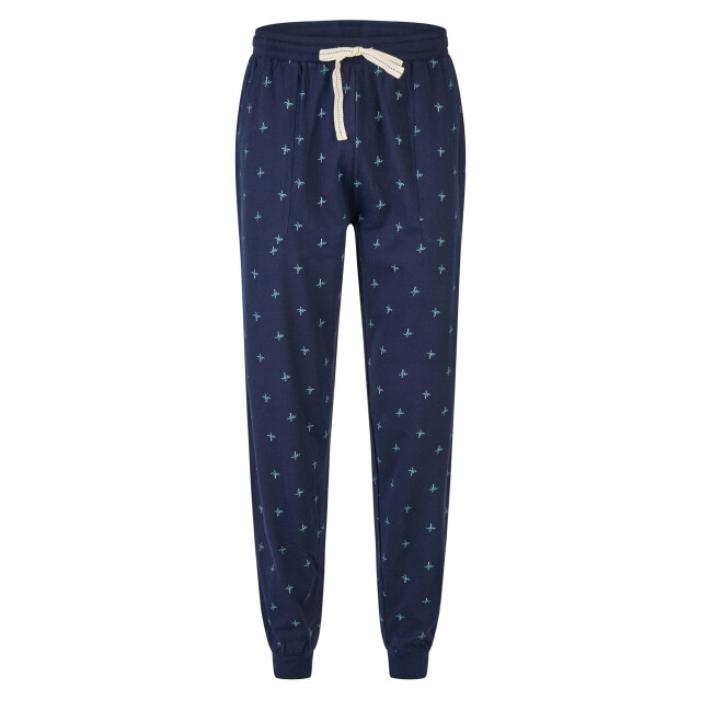 Phil & Co Heren pyjama set lang groen/blauw PH-507-02 large