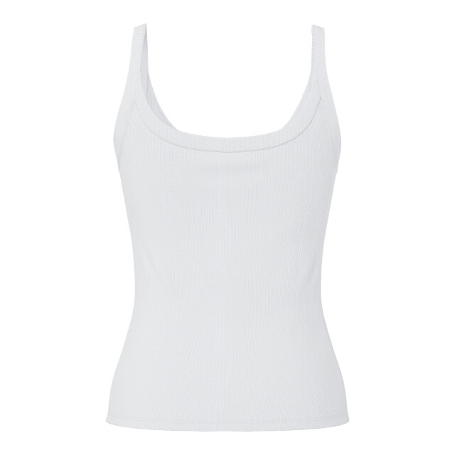 Pieces Dames hemd pcmay top met bandjes effen 17154482-Wit large