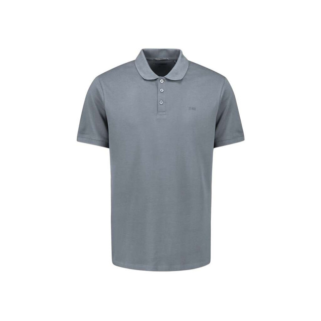 No Excess Polo pique solid stretch washed blue 28390460SN-137 large