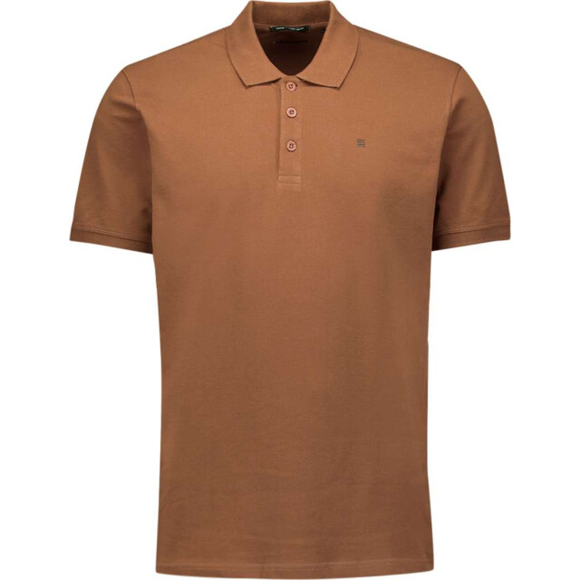No Excess Polo pique solid stretch camel 28390460SN-140 large
