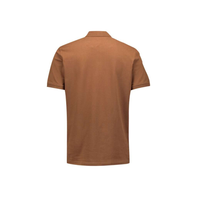 No Excess Polo pique solid stretch camel 28390460SN-140 large