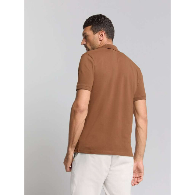 No Excess Polo pique solid stretch camel 28390460SN-140 large