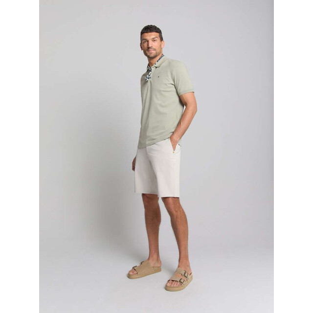 No Excess Polo pique solid stretch smoke 28390460SN-049 large