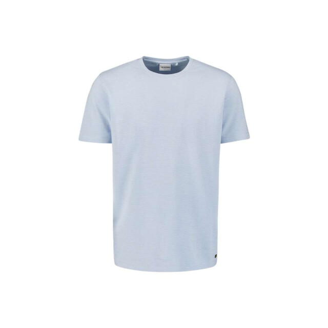No Excess T-shirt crewneck solid relief knit sky 28350405-134 large