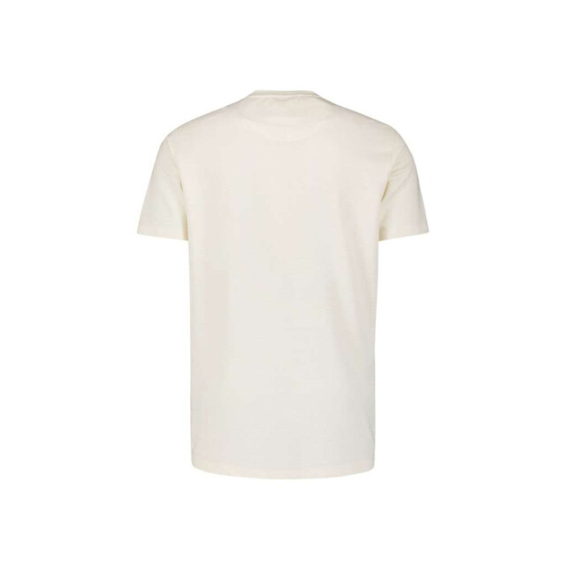 No Excess T-shirt crewneck solid relief knit offwhite 28350405-011 large