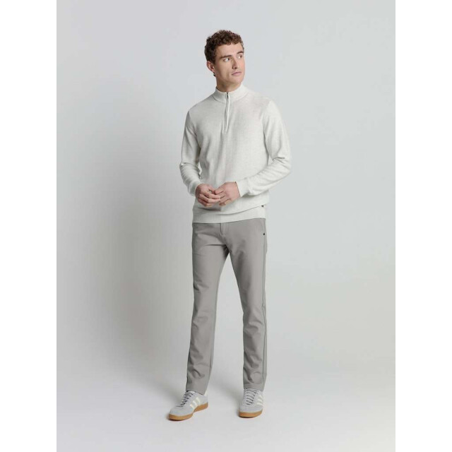 No Excess Pants chino 4-way stretch sedoc mid grey 277050115SN-180 large