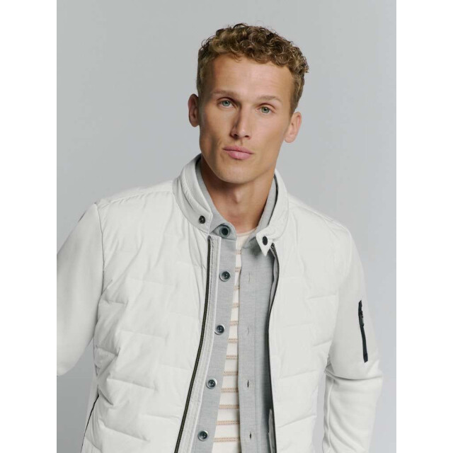 No Excess Jacket short fit sealed knitted mix chalk 27630209-017 large