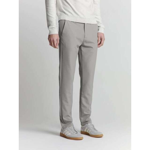 No Excess Pants chino 4-way stretch sedoc mid grey 277050115SN-180 large