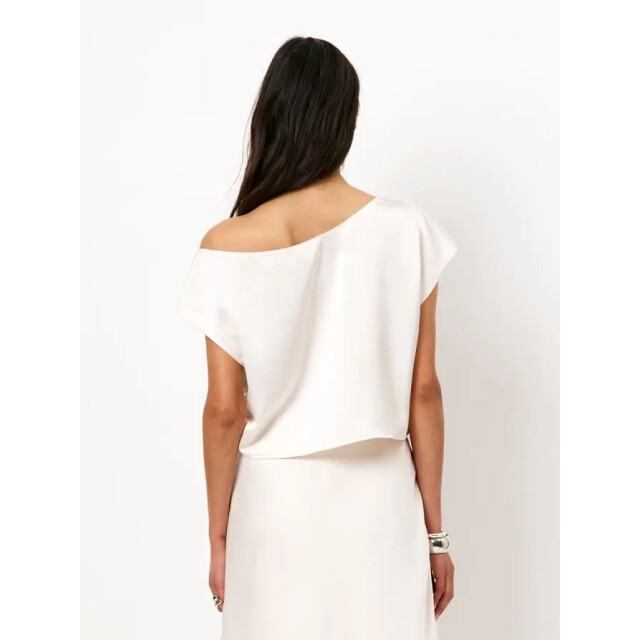 Dante 6 D6 roam satin drapey top D6 Roam Satin Drapey Top/1175 Butter Cream large