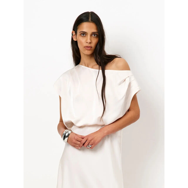 Dante 6 D6 roam satin drapey top D6 Roam Satin Drapey Top/1175 Butter Cream large