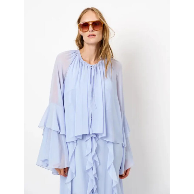 Dante 6 D6 baltimore volant romantic blouse D6 Baltimore Volant Romantic Blouse/4080 Cloud Blue large